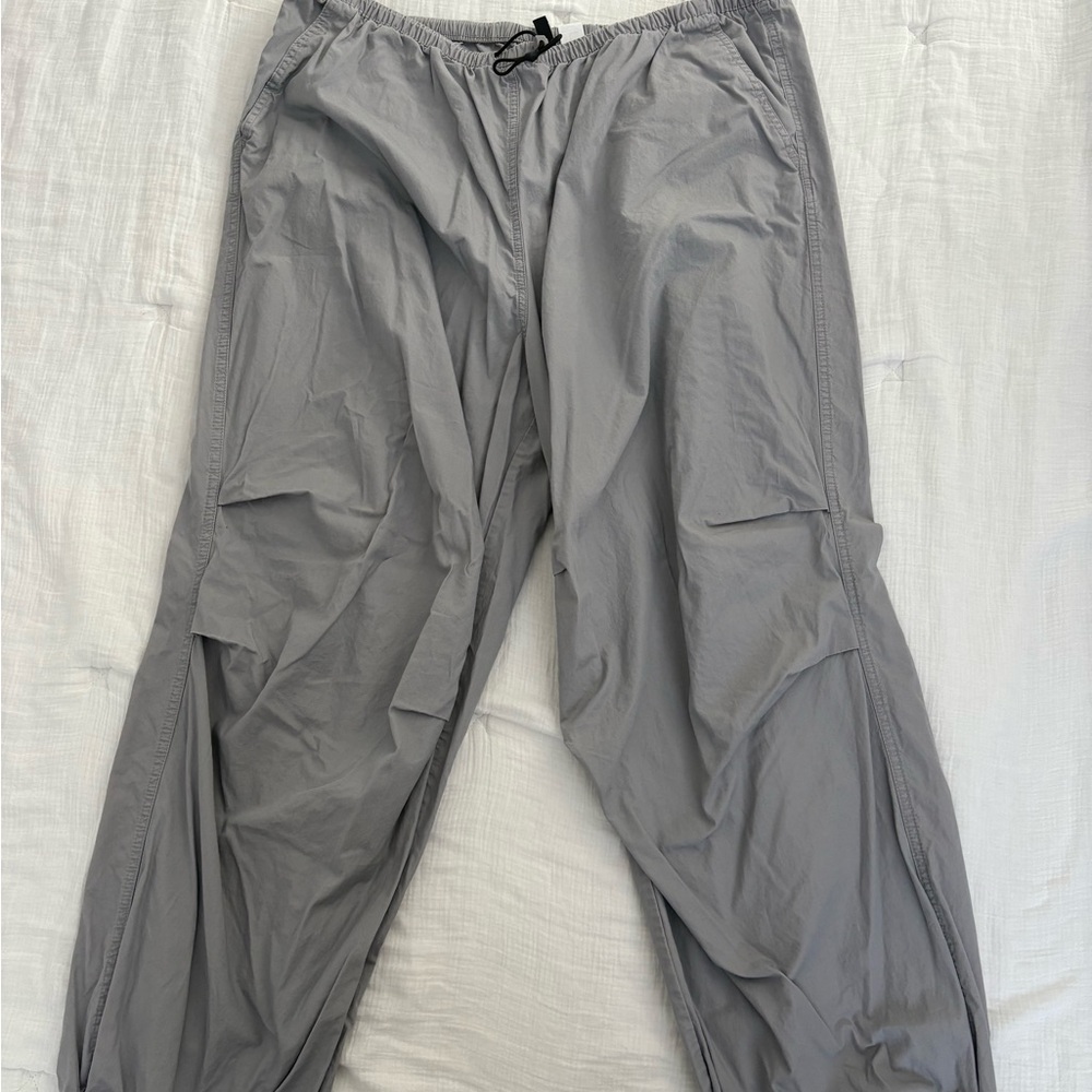 Women’s Gray Puffer Pants